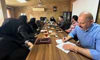 نشست مدیر آمار و فناوری اطلاعات با رئیس گروه آمار و کارشناسان این حوزه 