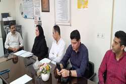 بازدید کارشناسان ستادی حوزه نرم افزار و زیرساخت از بیمارستان شهید انصاری 