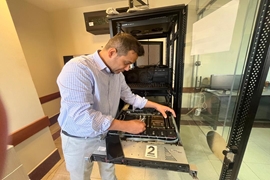 ارتقاء زیرساخت سرور بیمارستان رسالت ماسال 