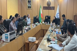 نشست صمیمی مدیر آمار و فناوری اطلاعات با مسئولین و کارشناسان حوزه فناوری اطلاعات مراکز تابعه استان 