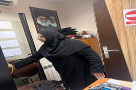 بازدید رئیس گروه زیرساخت از بیمارستان سلامت رستم آباد 