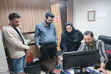 بازدید کارشناسان ستادی حوزه نرم افزار و زیرساخت از بیمارستانهای ولی عصر(عج) و سلامت 