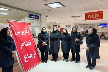 بازدید میدانی از بیمارستان رضوانشهر