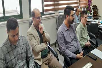بازدید کارشناسان ستادی حوزه نرم افزار از بیمارستان شهید انصاری 