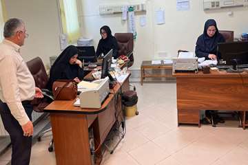 بازدید بیمارستان املش