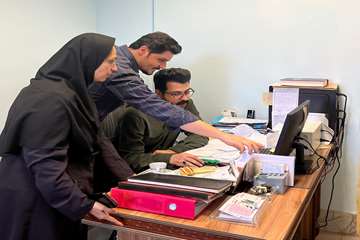 بازدید بیمارستان املش