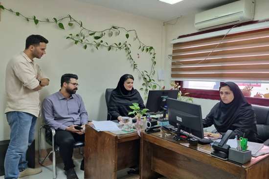 بازدید کارشناسان ستادی حوزه نرم افزار از بیمارستان رسالت 